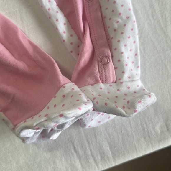 Frenz X Disney - Pink and White Kids One Piece Daisy Sleeper - Picture 4 of 5